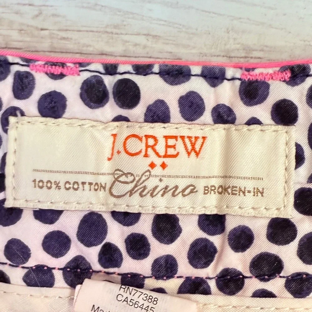 J‎ crew size 0 hot pink low rise chino mini women shorts y2k barbie preppy
